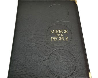 The American Revolution Mirror of a People book Randel, 1973, Hardcover Leather