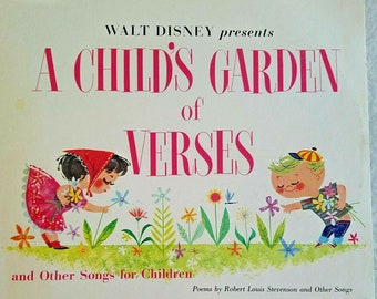 Disney Ein Kind Garten der Verse DQ 1241 Disneyland LP Schallplatte Album Vinyl