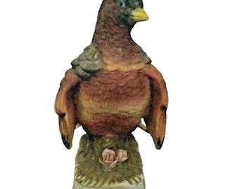 Ruffled Grouse Figure Bird Figurine 8808 Matte Finish Napcoware Porcelain