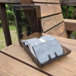 ♪昔のカルテ箱 Vintage Plastic Index Card Holder - Etsy