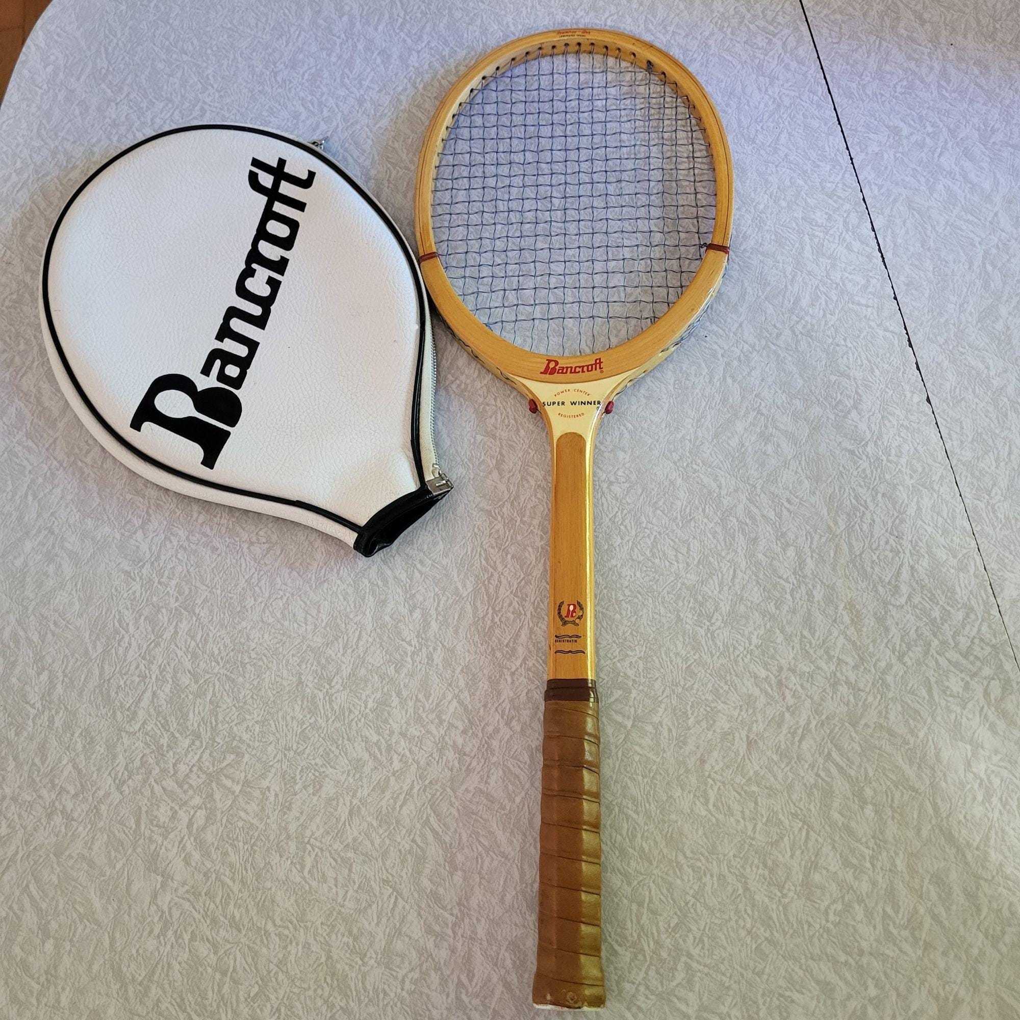 ビンテージ　ウッドラケット　Bancroft Wilsonなど5本セット 値下 希少ビンテージ ウッドラケット Bancroft Wilson等5本
