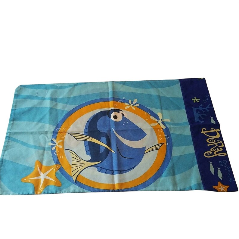 Finding Nemo Dory Disney Pixar Twin Bed Flat Bed Sheet Pillowcase