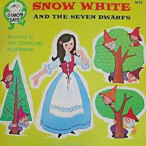 Disque vinyle LP Simon Says Blanche-Neige et les Sept Nains