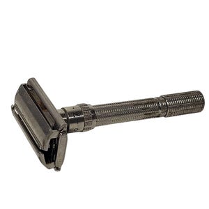 Vintage Gillette Adjustable 1-9 Safety Razor 1962 H-4 Mens Shaving