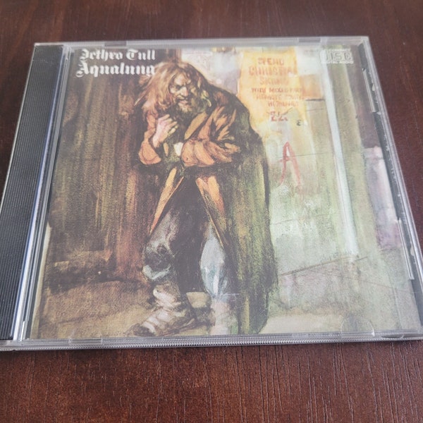 Jethro Tull Aqualung CD Album Chrysalis Records 1984 Audio Music