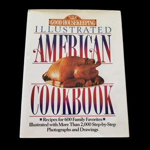 Vintage Good Housekeeping Illustrated American Cookbook Hard Cover 1982