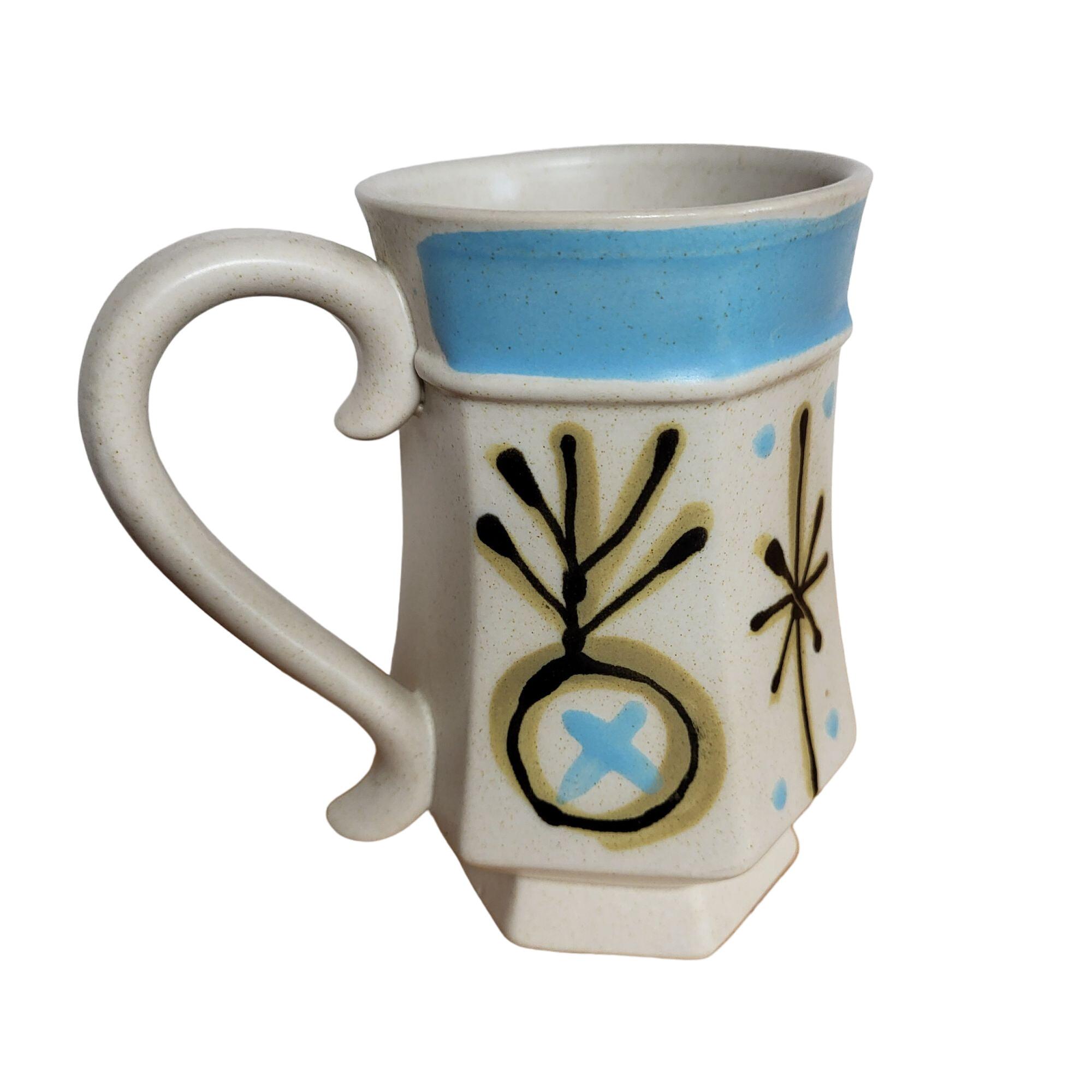 Awowee Tazza da caffè con simbolo atomico nucleare sinergia astratto cerchio atomico digitale tazza da tè in ceramica tazza da tè migliore regalo o souvenir per familiari, amici e colleghi