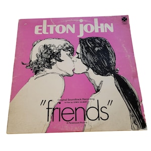 Elton John &quot;Friends&quot; Original Soundtrack Vinyl LP Album 1971