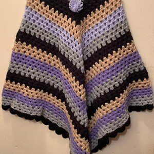 Crochet Boho Poncho