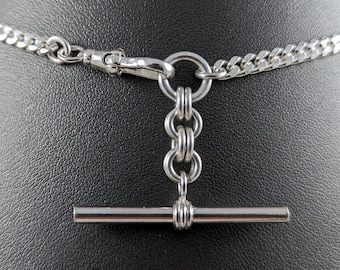 25.8 grams, New Sterling Silver T-Bar Necklace