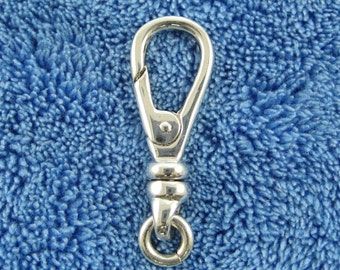 27mm Sterling Swivel Clasp, Made in Italy, New, Never Used, Exceptional Quality