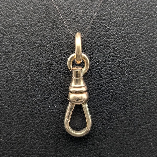 New 3/4 Inch Yellow Gold-Filled Swivel Clasp Dog Clip, Read Full Description!!!!!!!!!!!!