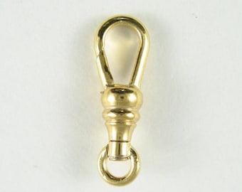 18.5mm Yellow Gold-Filled Swivel Clasp Dog Clip