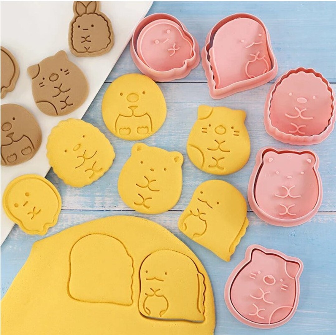 8pcs Sumikko Gurashi Inspired Cookie Cutter Shapes for Etsy