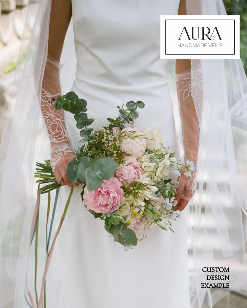 peony-embroidered-tulle-wedding-gloves