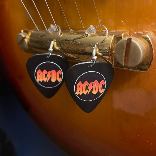 Guitar Pick Earrings - Etsy