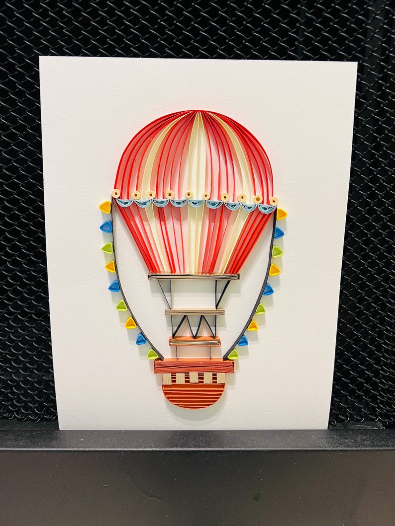 Hot Air Balloon Wall Art Hot Air Balloon Wall Decor 1st Etsy