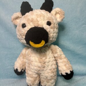 Handmade Crochet Cow Amigurumi Plushie