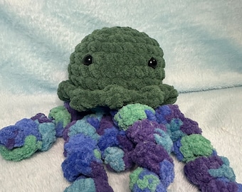 Handmade Crochet Jellyfish Amigurumi Plushie