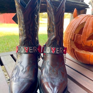 LOS/VER - Leather Boot Harness Set