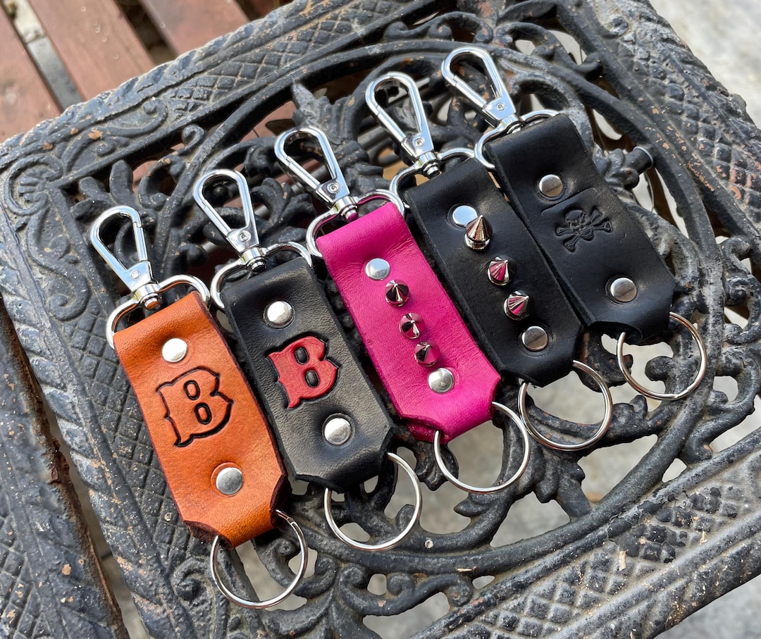 Valet Keychains ALT VALET CLIP- Leather Keychain - Etsy