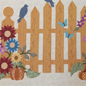Garden Gate Applique Pattern