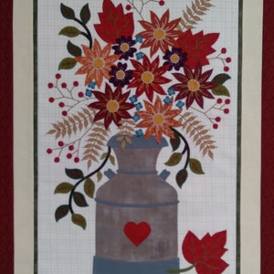 Harvest Blooms Applique Pattern