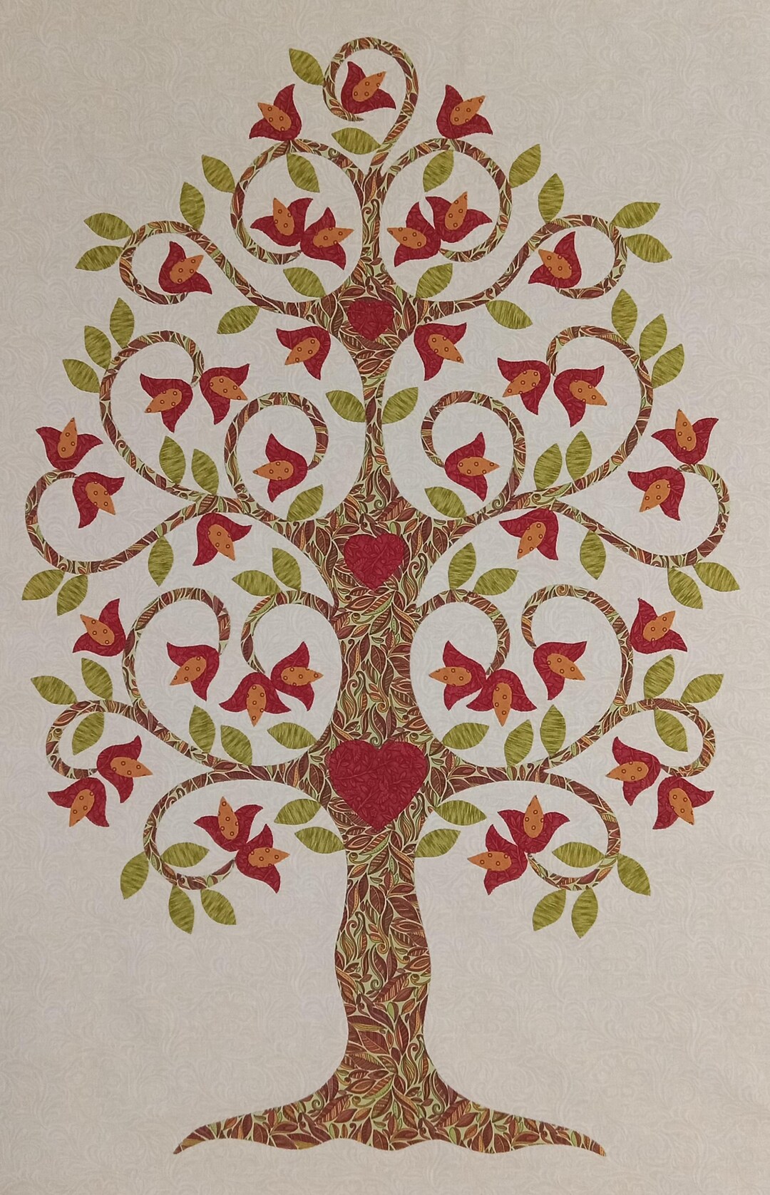 The Tulip Tree Applique Pattern - Etsy