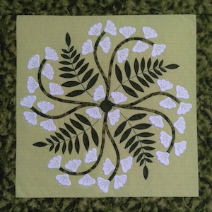 PDF Flowering Fern Applique Pattern