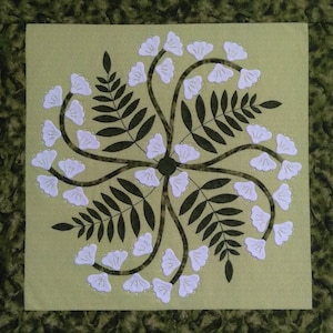 Flowering Fern Applique Pattern