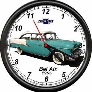 Chevrolet Wall Clock - Etsy
