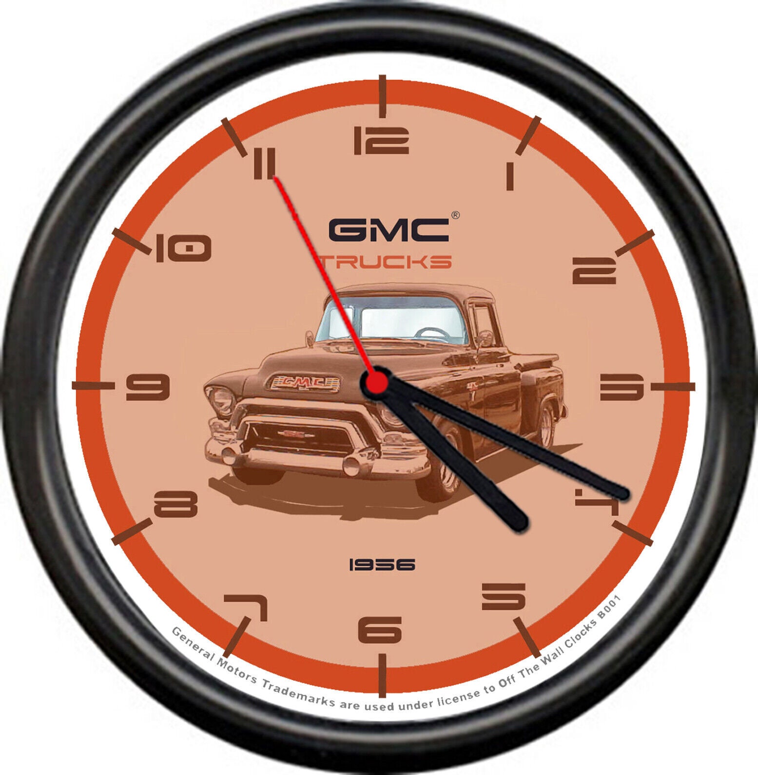 Licensed 1956 GMC Classic Vintage Pickup Truck General Motors Sign Wall ...