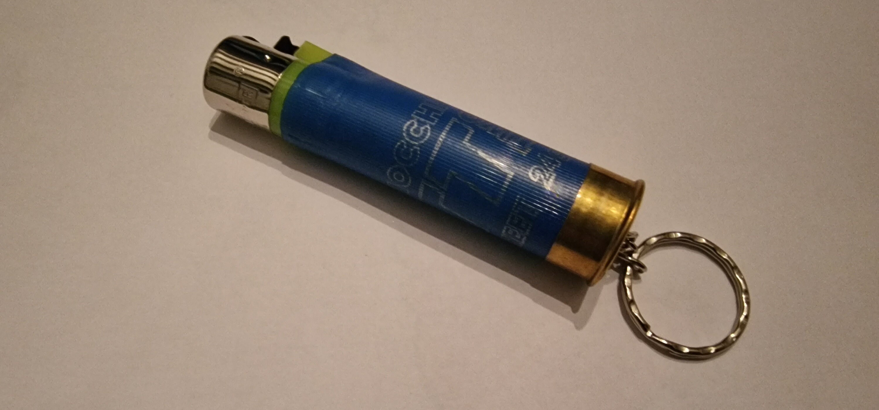 Shotgun Shell Clipper Lighter Keyring Etsy