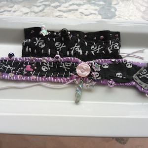 Candi SaGe black eclipse patchwork bracelet/patch