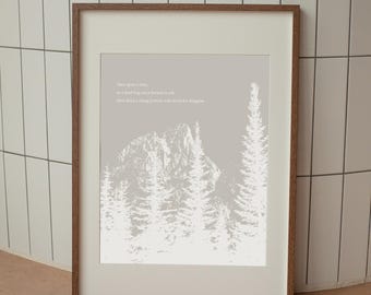 Throne of Glass | Once Upon A Time... | Sarah J. Maas | Aelin Ashryver Galathynius | SJM Quote | Minimalist Book Poster | Bookish