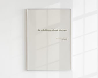 Throne of Glass | Sarah J. Maas | Aelin Ashryver Galathynius | SJM Quote | Minimalist Book Poster | The World Will Be Saved... | Bookish