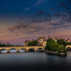 Pont Neuf at Sunset