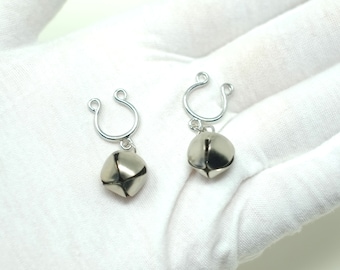 Nipple Clamps Bell cute Erotic BDSM  Non Piercing Nipple Rings Sexy Nipple Jewelry