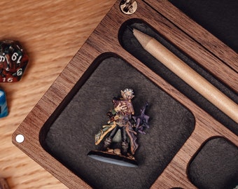 Virtuoso Dice Box, Handmade Dice Box and Tray in one, perfect for RPG, D&D, DnD