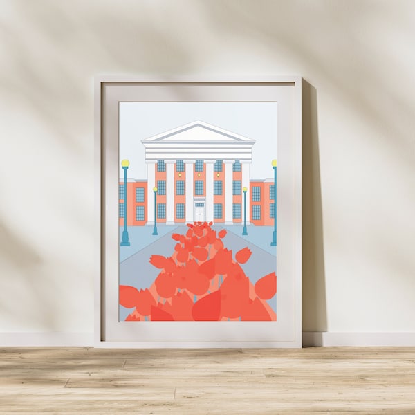 Lyceum Digital Download Art Print Ole Miss Dorm Decor