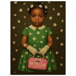 Arte murale • Poster NB • Pittura • Arte nera • Africana • Daisy Daydreams