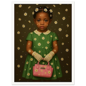 Arte murale • Poster • Pittura • Arte nera • Africana • Daisy Daydreams