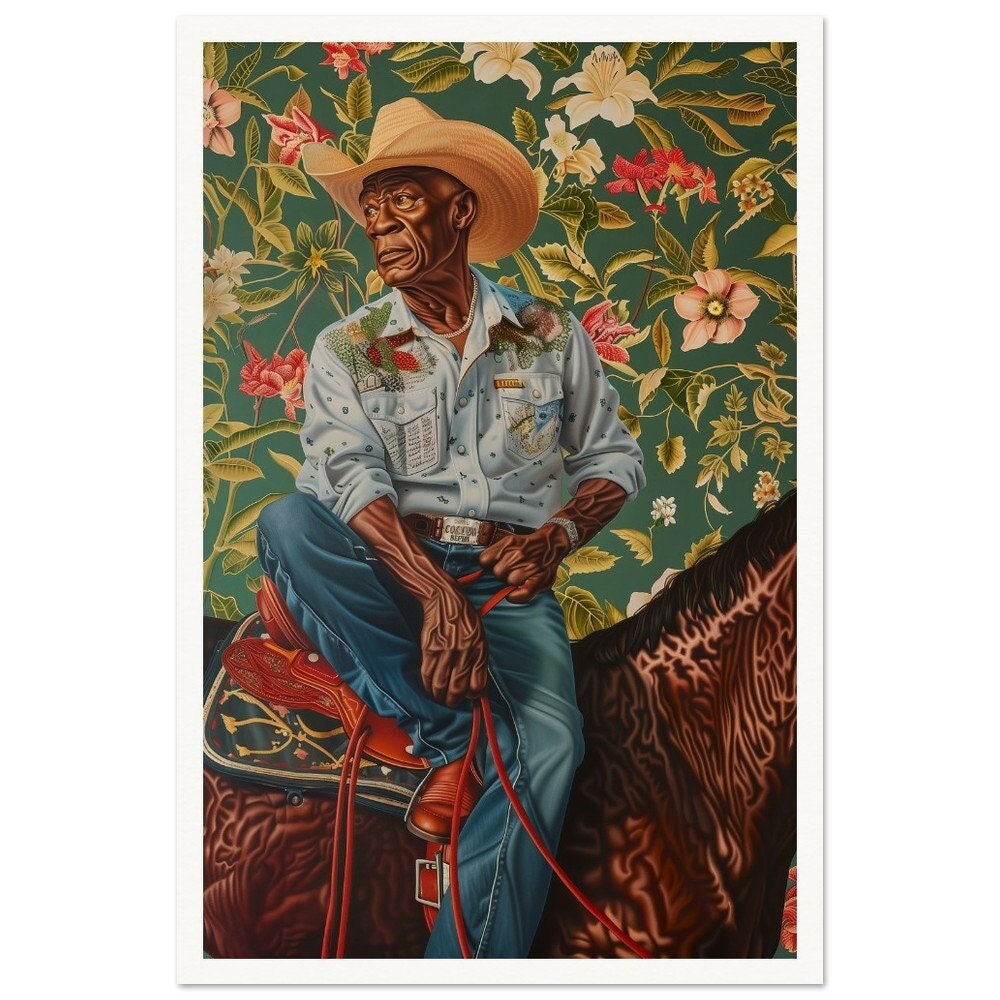 Kehinde Wiley Poster - Etsy
