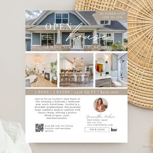 Könnte beinhalten: Offene Besichtigung für ein 3-Zimmer-Haus mit 3 Badezimmern und 3456 Quadratfuß Wohnfläche. Das Haus befindet sich in 158 West Ave Raleigh, NC 27603. Die Ankündigung enthält Fotos des Innen- und Außenbereichs des Hauses sowie einen QR-Code für die Auflistung der Funktionen und Hypothekenoptionen. Die Ankündigung enthält auch den Namen und die Kontaktinformationen des Immobilienmaklers.