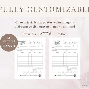 Pu&ograve; includere: Un modello di modulo d'ordine personalizzabile con un design in bianco e nero. Il modello presenta un logo, del testo e una tabella con colonne per il prodotto, la quantit&agrave;, il prezzo e il totale. Il testo sul modulo recita "Modulo d'ordine".