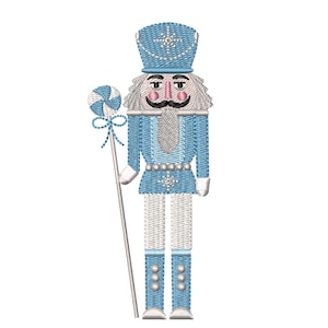 Nutcracker Sir Peppermint, 5 Sizes, Machine Embroidery Design PES DST JEF++ Included In Digital Instant Download