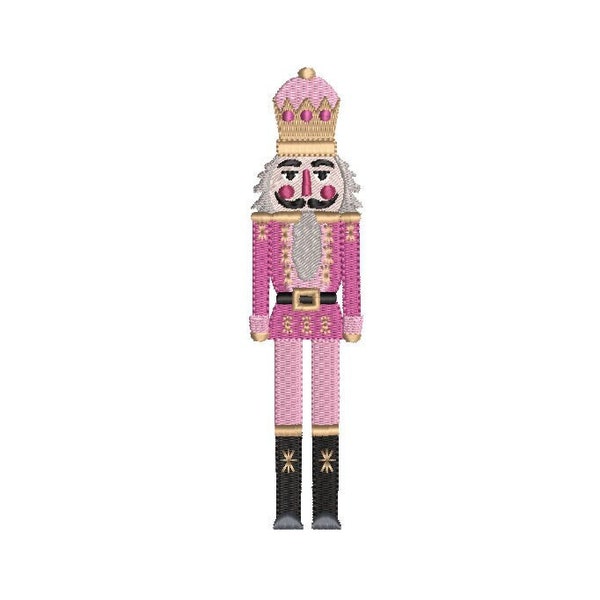 Nutcracker King 3 Sizes Machine Embroidery Design PES DST JEF Included In Digital Instant Download