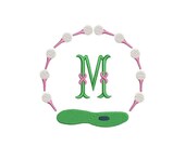 Golf Monogram Frame Preppy Design for Machine Embroidery, 3 Sizes PES DST JEF++ Incl Digital Instant Download