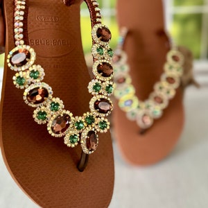 Santa filomena flip flops hot sale