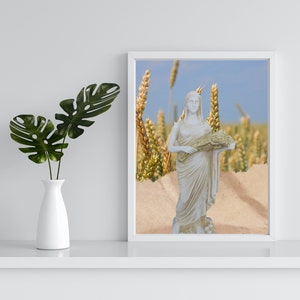 Demeter, Goddess of the Harvest.